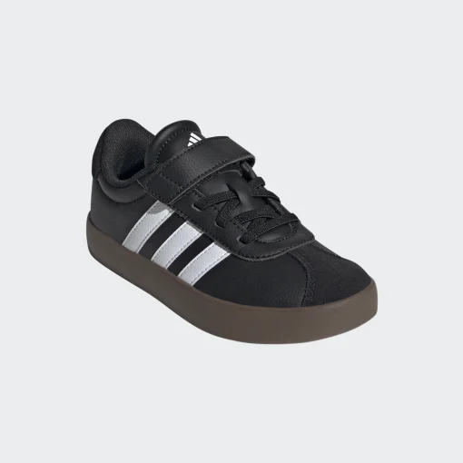 ADIDAS KIDS UNISEX VL COURT 3.0 EL C ID9154 ΜΑΥΡΟ - Image 7