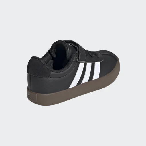 ADIDAS KIDS UNISEX VL COURT 3.0 EL C ID9154 ΜΑΥΡΟ - Image 8