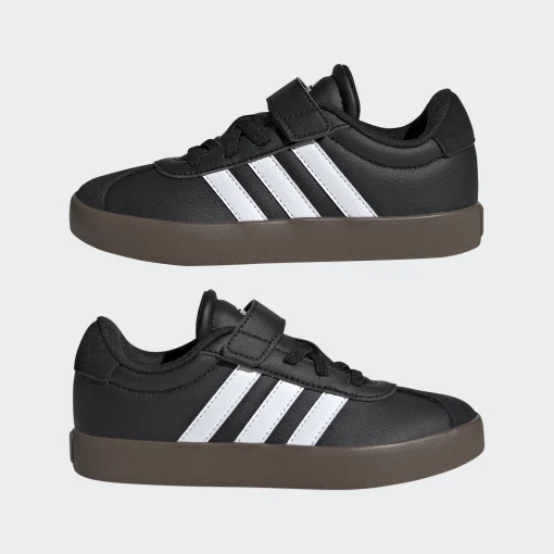 ADIDAS KIDS UNISEX VL COURT 3.0 EL C ID9154 ΜΑΥΡΟ - Image 11