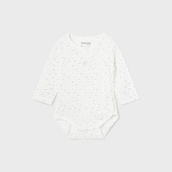 MAYORAL Κορμάκι unisex Νεογέννητο 14-02788-011 Εκρού Γαλάζιο