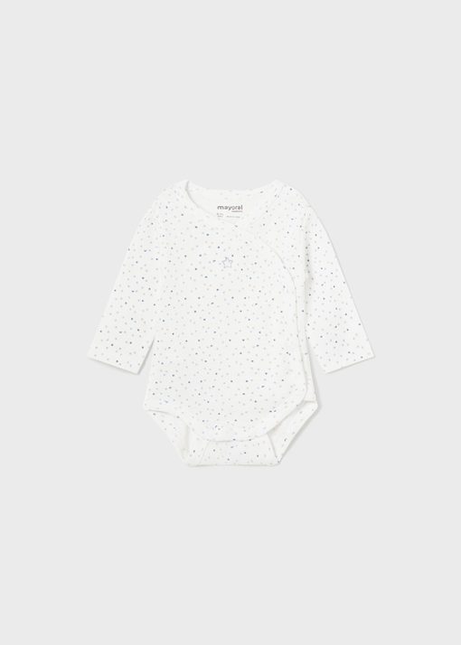 MAYORAL Κορμάκι unisex Νεογέννητο 14-02788-011 Εκρού Γαλάζιο
