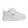 PUMA INFANT UNISEX REBOUND V6 lo 398996 02 ΛΕΥΚΟ