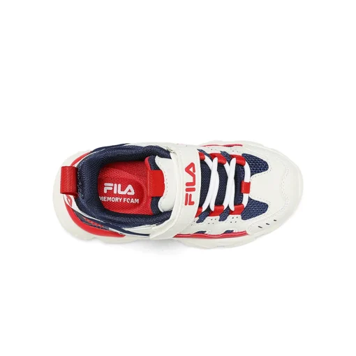 FILA BABY BOY MEMORY SPINEL 3 V 7YF33002-214 ΛΕYΚΟ - Image 4