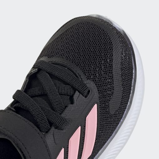 ADIDAS BABY GIRL RUNFALCON 5 EL Ι JQ4882 ΜΑΥΡΟ - Image 9