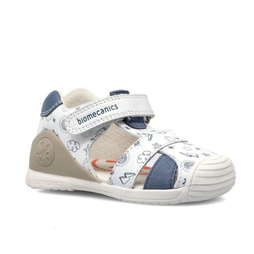 BIOMECANICS SANDAL BABY BOY 252116-B834 ΛΕΥΚΟ - Image 3