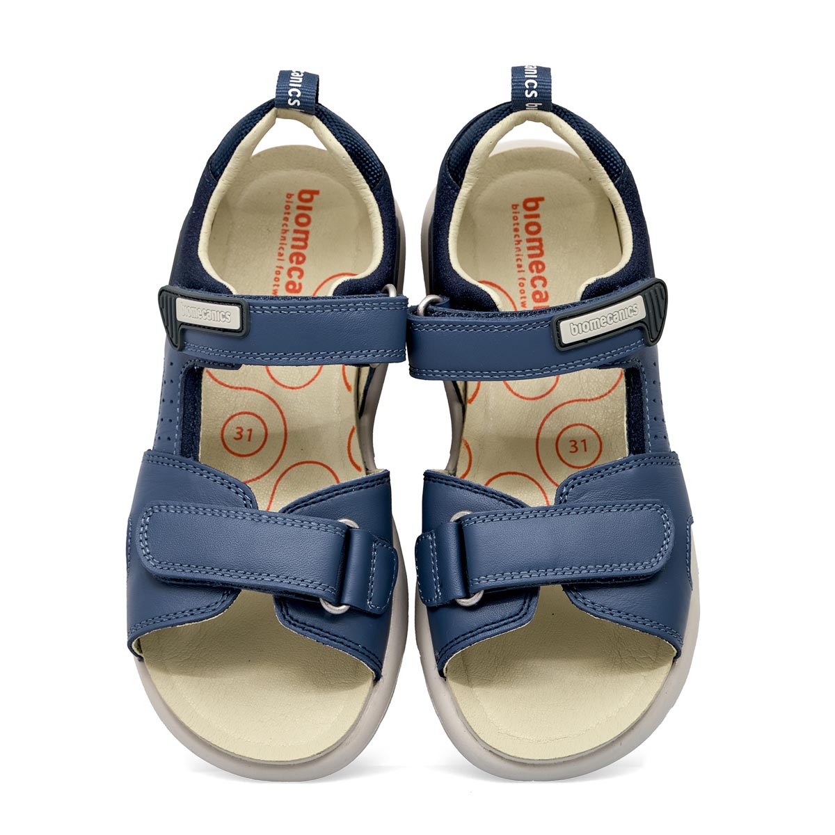 BIOMECANICS SANDAL JUNIOR ΒΟΥ 252218-A556 ΜΠΛΕ - Image 4