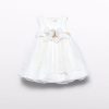 Abel & Lula Φόρεμα τούλι κεντητό μωρό 25-05004-076 Κρεμ