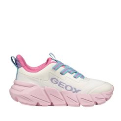 GEOX SNEAKER JUNIOR GIRL J Flexyper Fast A J55NA 0T99J C0406 ΛΕΥΚΟ