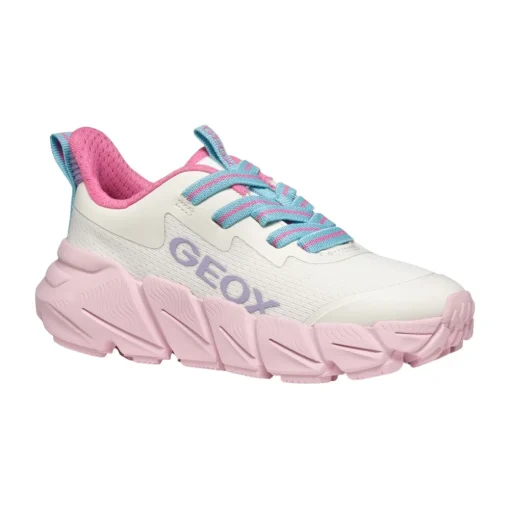 GEOX SNEAKER JUNIOR GIRL J Flexyper Fast A J55NA 0T99J C0406 ΛΕΥΚΟ - Image 2