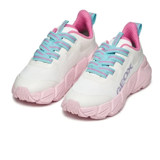 GEOX SNEAKER JUNIOR GIRL J Flexyper Fast A J55NA 0T99J C0406 ΛΕΥΚΟ - Image 5