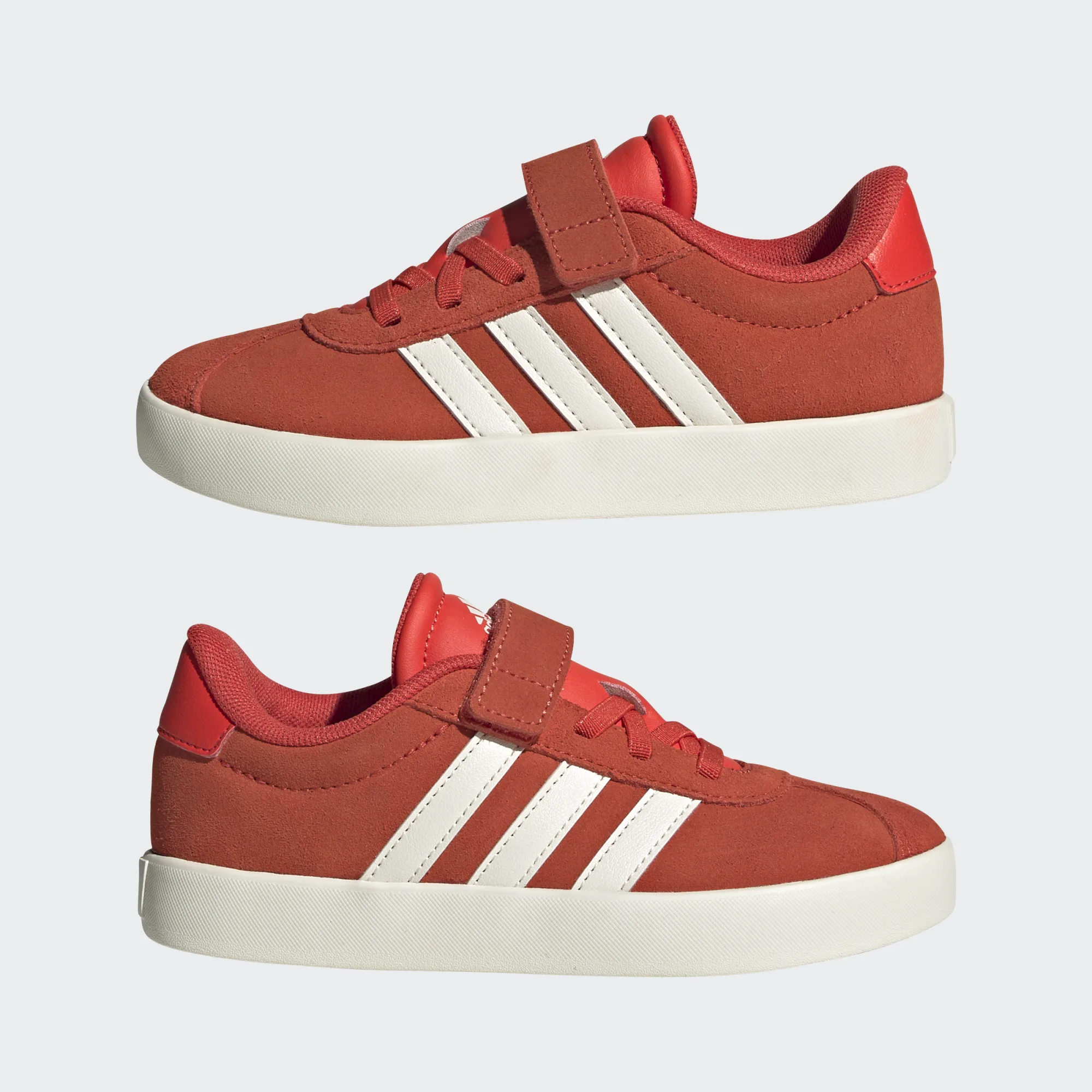 ADIDAS KIDS UNISEX VL COURT 3.0 EL C JH6314 KOKKINO - Image 10