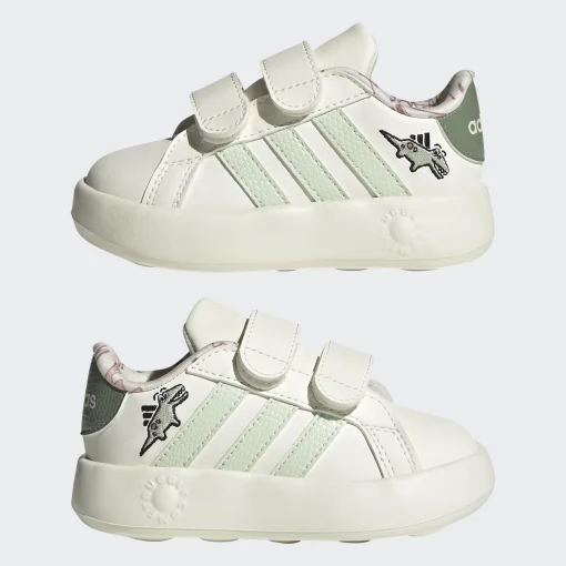 ADIDAS BABY UNISEX GRAND COURT DINO CF I JI3898 ΛΕΥΚΟ - Image 10