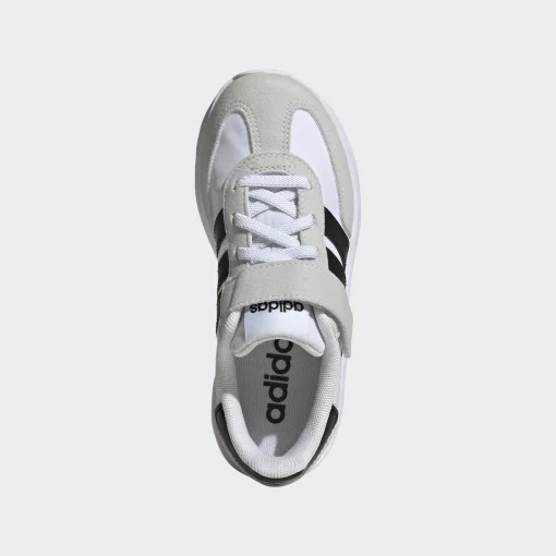 ADIDAS JUNIOR BOY RUN 70s EL C JI4686 ΛΕΥΚΟ - Image 4
