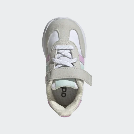 ADIDAS BABY GIRL RUN 70s EL JI4698 ΛΕΥΚΟ - Image 4