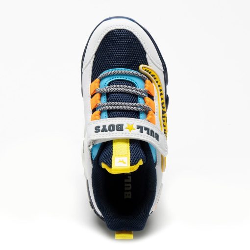 BULL BOYS T-REX SNEAKER BOY DNAR5008 ΛΕΥΚΟ - Image 3