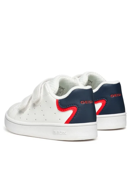 GEOX SNEAKER BABY BOY B Eclyper Boy B365LA 000BC C0653 ΛΕΥΚΟ - Image 3