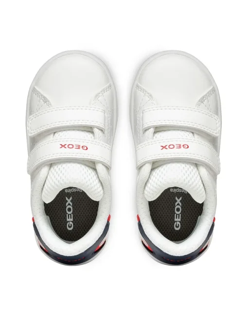 GEOX SNEAKER BABY BOY B Eclyper Boy B365LA 000BC C0653 ΛΕΥΚΟ - Image 5