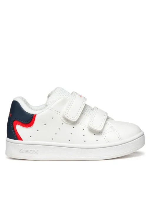GEOX SNEAKER BABY BOY B Eclyper Boy B365LA 000BC C0653 ΛΕΥΚΟ