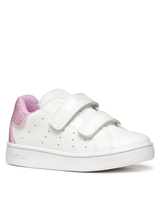 GEOX SNEAKER BABY girl A Eclyper B365MA 054BJ C0406 ΛΕΥΚΟ - Image 2