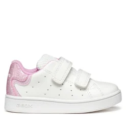 GEOX SNEAKER BABY girl A Eclyper B365MA 054BJ C0406 ΛΕΥΚΟ