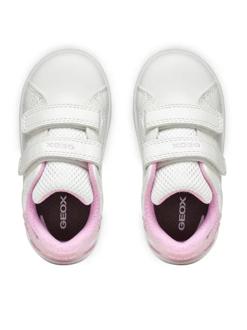 GEOX SNEAKER BABY girl A Eclyper B365MA 054BJ C0406 ΛΕΥΚΟ - Image 4