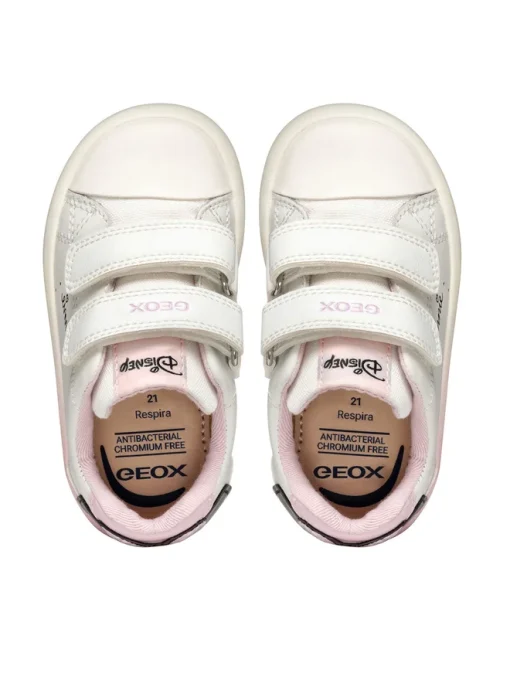 GEOX SNEAKER BABY GIRL MINNIE MOUSE G D Gisli B551MD 08502 C0406 ΛΕΥΚΟ - Image 4