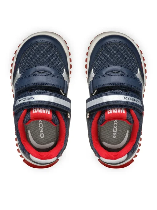 GEOX SNEAKER BABY BOY B LIGHTYLOO A SPIDERMAN B555ZB 0BC14 C0735 ΜΠΛΕ - Image 5