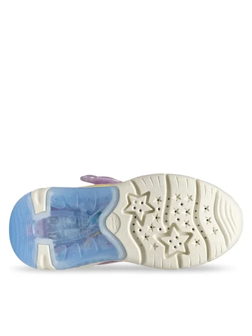 GEOX SNEAKER GIRL J FADINLIGHT A J55M4A 0KNGN C8R0G ΜΩΒ - Image 4