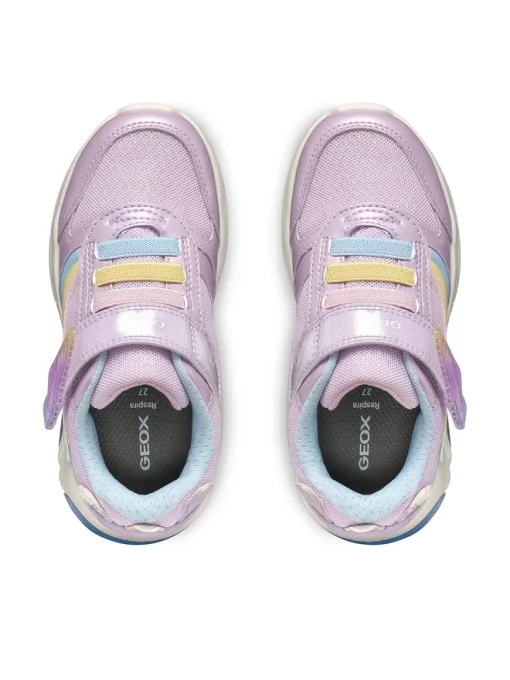 GEOX SNEAKER GIRL J FADINLIGHT A J55M4A 0KNGN C8R0G ΜΩΒ - Image 5