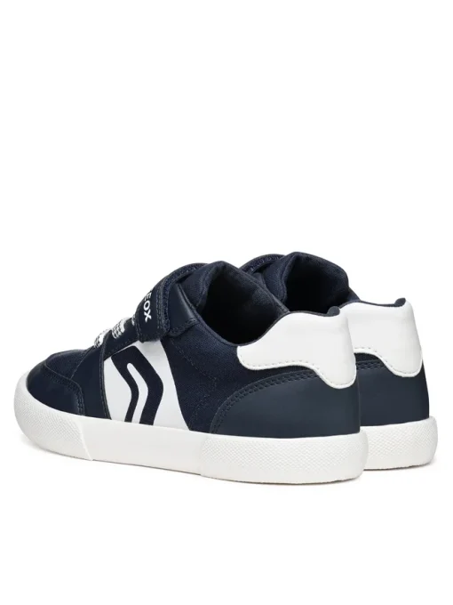 GEOX SNEAKER JUNOR BOY J Gisli B. D J555CD 5410 C4211 ΜΠΛΕ - Image 3