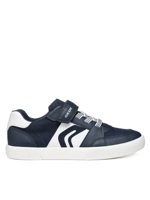 GEOX SNEAKER JUNOR BOY J Gisli B. D J555CD 5410 C4211 ΜΠΛΕ