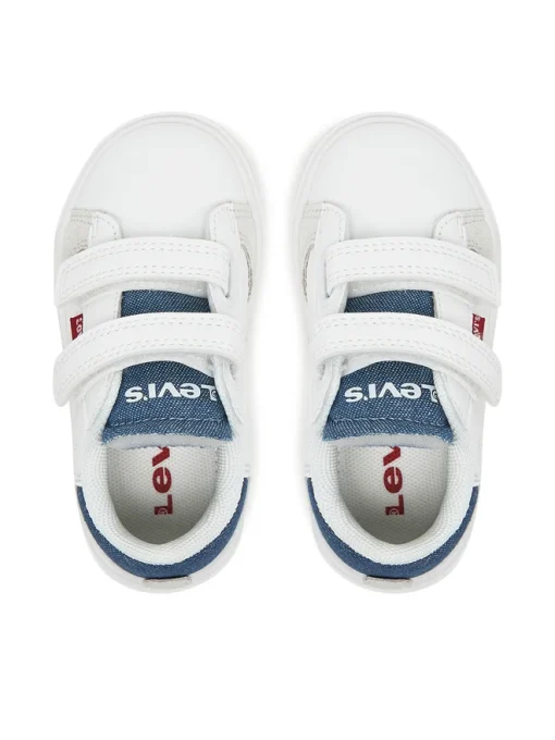 LEVIS SNEAKER BABY BOY BRYSON MINI/VBRY0062S-0063 ΛΕΥΚΟ - Image 4