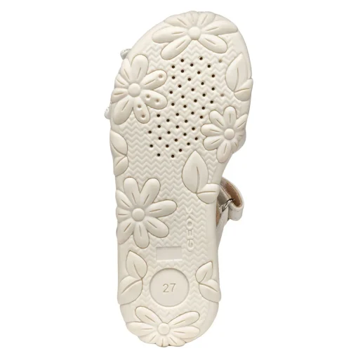 GEOX SANDAL JUNIOR GIRL J A Haiti G.A J558ZA 000NF C1000  ΛΕΥΚΟ - Image 2