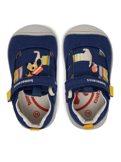 BIOMECANICS SANDAL BABY BOY 252178-A089 ΜΠΛΕ - Image 4