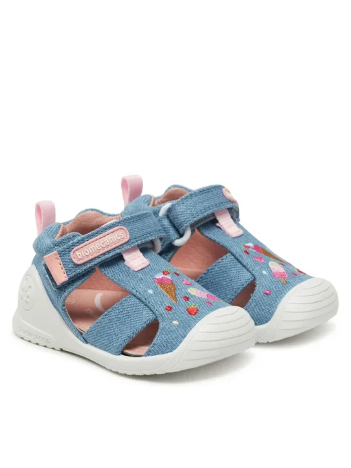 BIOMECANICS SANDAL BABY GIRL 252183-A631 ΜΠΛΕ - Image 2