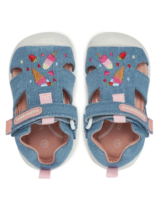 BIOMECANICS SANDAL BABY GIRL 252183-A631 ΜΠΛΕ - Image 4
