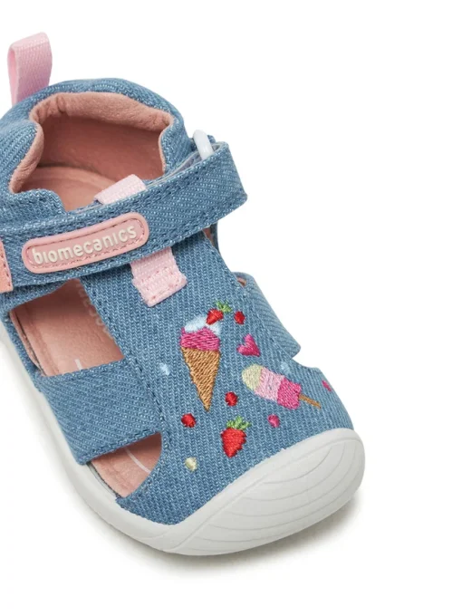 BIOMECANICS SANDAL BABY GIRL 252183-A631 ΜΠΛΕ - Image 5