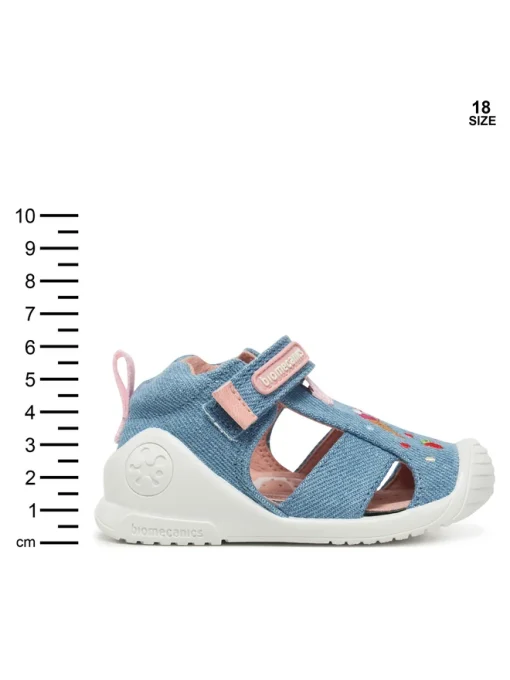 BIOMECANICS SANDAL BABY GIRL 252183-A631 ΜΠΛΕ - Image 7