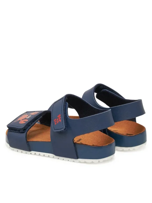 GARVALIN SANDAL BABY BOY 252471-A089 ΜΠΛΕ - Image 3