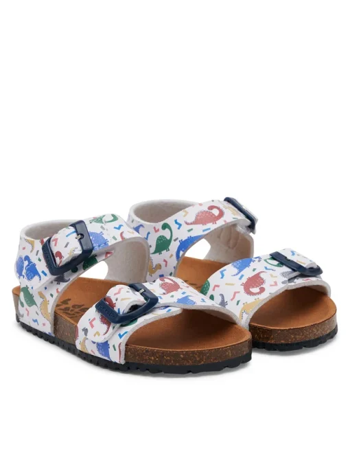 GARVALIN SANDAL BABY BOY 252472-B050 ΛΕΥΚΟ - Image 2