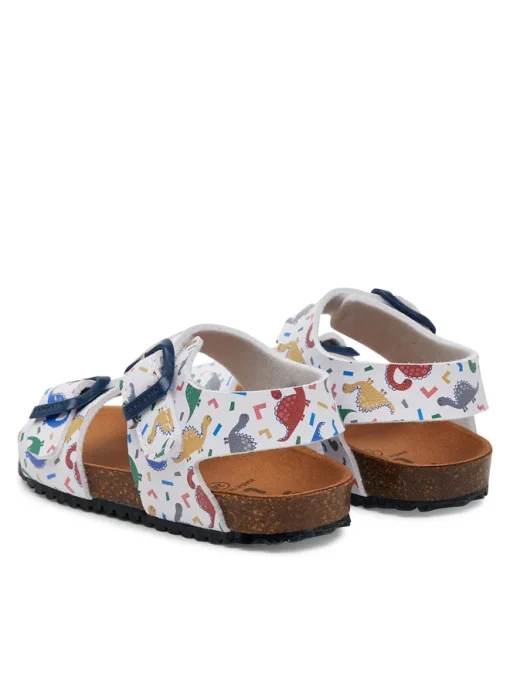 GARVALIN SANDAL BABY BOY 252472-B050 ΛΕΥΚΟ - Image 3