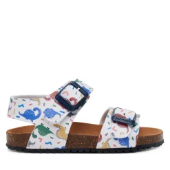 GARVALIN SANDAL BABY BOY 252472-B050 ΛΕΥΚΟ