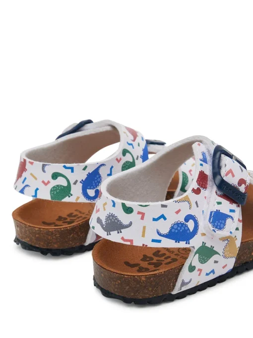 GARVALIN SANDAL BABY BOY 252472-B050 ΛΕΥΚΟ - Image 5