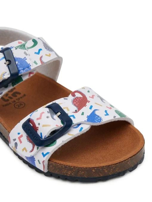 GARVALIN SANDAL BABY BOY 252472-B050 ΛΕΥΚΟ - Image 7