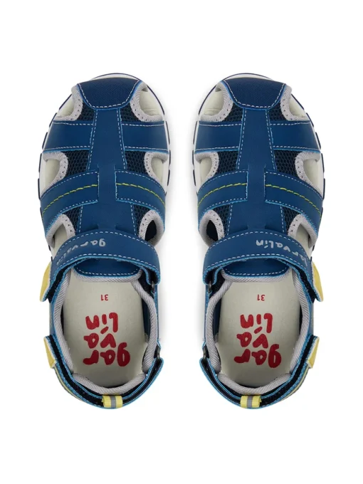 GARVALIN SANDAL BOY 252820-Α826 MΠΛΕ - Image 4
