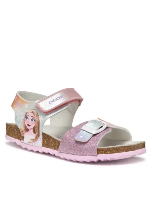 GEOX SANDAL  GIRL J Adriel G G J558MG 0NFKC C8004 ΡΟΖ - Image 2