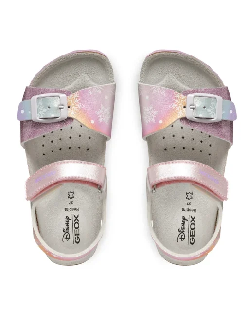 GEOX SANDAL  GIRL J Adriel G G J558MG 0NFKC C8004 ΡΟΖ - Image 4