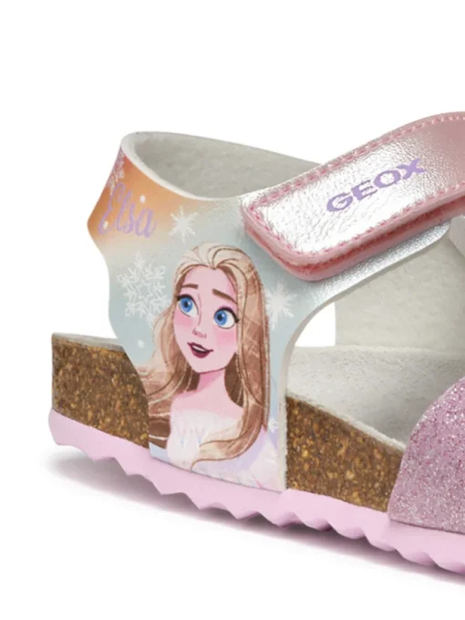 GEOX SANDAL  GIRL J Adriel G G J558MG 0NFKC C8004 ΡΟΖ - Image 5
