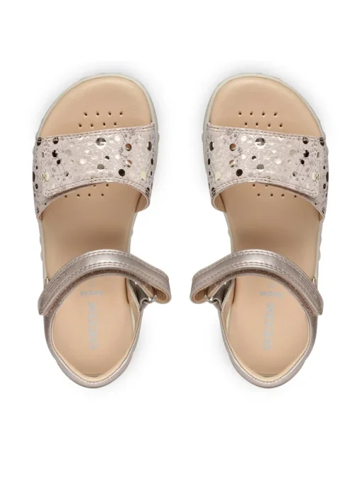 GEOX SANDAL JUNIOR GIRL J A Haiti G.A J028ZA 007NF C8W2U POZ - Image 3