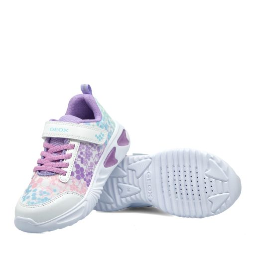 GEOX SNEAKER GIRL J ASSISTER G.B J45E9B 02ABC C0761 ΛΕΥΚΟ - Image 4